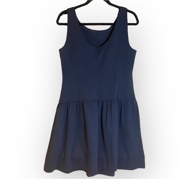 Tommy Hilfiger Navy Blue Sleeveless Stretch Mini Dress - Picture 2 of 9